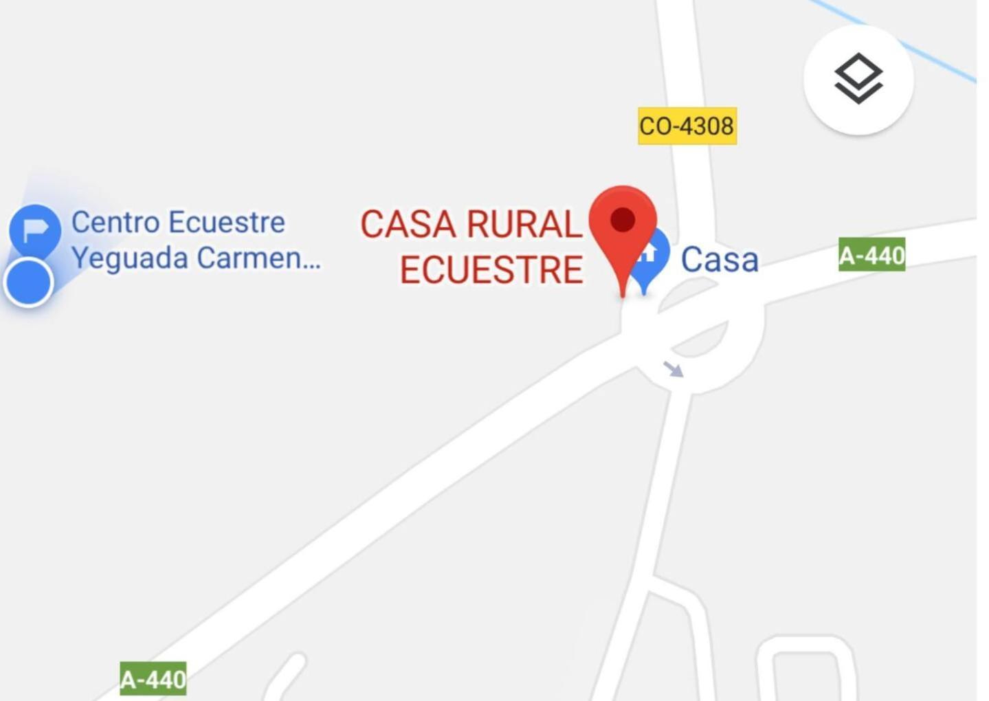 Casa Ecuestre Carmen Martinez Bed & Breakfast Fuente Palmera Eksteriør bilde